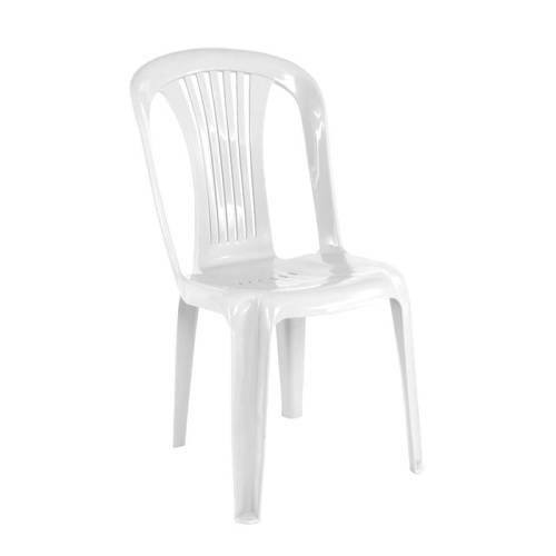 IRIDE-W Καρέκλα Στοιβαζόμενη, ΡΡ Άσπρο Ε-00026437 Ε369,W