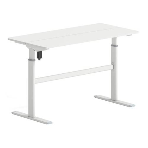LEVEL Γραφείο Η/Υ Ηλεκτρικό Ρυθμιζόμενο, Πολλαπλών επιλογών ύψους, Άσπρο Ε-00026638 ΕΟ4397,2