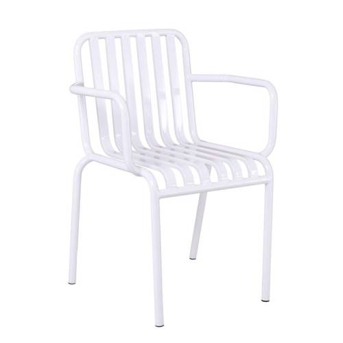 MODIAL Πολυθρόνα Μέταλλο Βαφή Άσπρο Ε-00025987 Ε5490,1