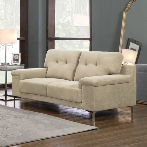 NOTE Kαναπές Σαλονιού - Καθιστικού 2Θέσιος, Ύφασμα Water Repellent Μπεζ Ε-00026653 Ε965,24