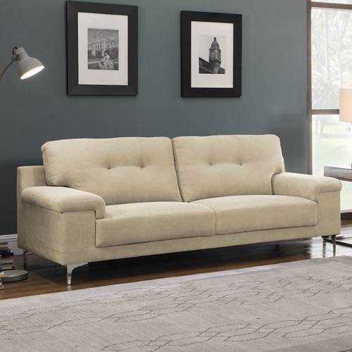 NOTE Kαναπές Σαλονιού - Καθιστικού 3Θέσιος, Ύφασμα Water Repellent Μπεζ Ε-00026654 Ε965,34