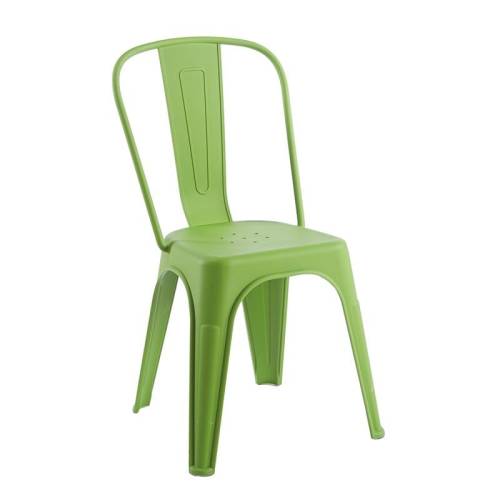 RELIX PP Καρέκλα Στοιβαζόμενη, PP Απόχρωση Lime Ε-00026602 Ε51910,3