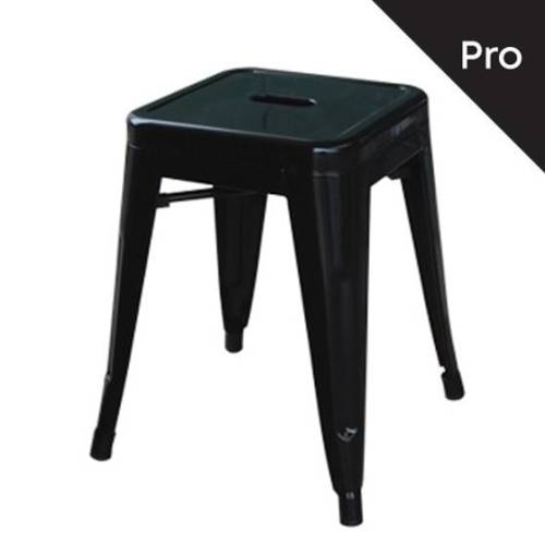 RELIX Σκαμπό-Pro, Στοιβαζόμενο, Μέταλλο Βαφή Μαύρο Ε-00015476 Ε5195,1