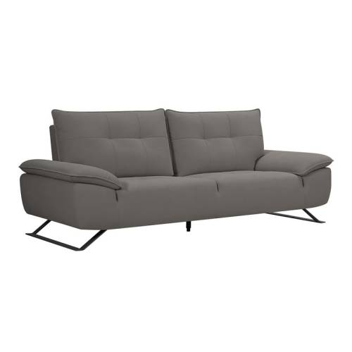 SELENA Καναπές 3-θέσιος Σαλονιού - Καθιστικού, Ύφασμα Γκρι, Μεταφερόμενη πλάτη Ε-00026276 Ε9501,13