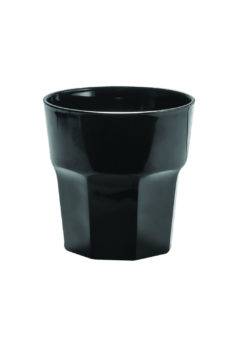 Ποτήρι PS  Ουϊσκι 240ml “Μαύρο” 04-387