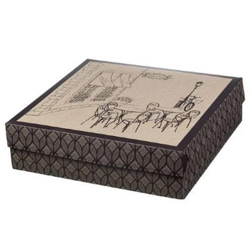 ΚΟΥΤΙ ΖΑΧΑΡΟΠΛΑΣΤEΙΟΥ STREET PATISSERIE 35x35x10cm ME ΕΠΙΣΤΡΩΣΗ PE K35 10kg (44TEM) INTERTAN