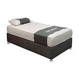 ΒΑΣΗ ΚΡΕΒΑΤΙΟΥ Lionel ΓΚΡΙ ΧΡΩΜΑ ΜΕ ΠΟΔΙΑ ΧΡΩΜΙΟΥ 90x200x20