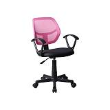 ΚΑΡΕΚΛΑ ΓΡΑΦΕΙΟΥ Fylliana ΜΕ ΜΠΡΑΤΣΑ 5156Ρ ΜΑΥΡΗ/ΡΟΖ 51*52*80/92