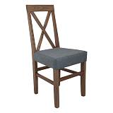 ΚΑΡΕΚΛΑ ΤΡΑΠΕΖΑΡΙΑΣ Fylliana TX GREY OAK-ΣΙΕΛ 43*44*98