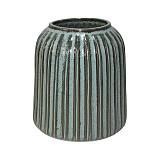 ΚΕΡΑΜΙΚΟ ΒΑΖΟ Fylliana 606115 ΣΙΕΛ ΧΡΩΜΑ 14x14x14,7εκ