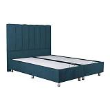 ΚΡΕΒΑΤΙ Elina BLUE RAF ΜΕ ΑΠΟΘ ΧΩΡΟ 208*162*130 (160*200)