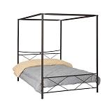 ΚΡΕΒΑΤΙ ΣΙΔΕΡΕΝΙΟ ΜΕ ΟΥΡΑΝΟ Arion ΚΑΦΕ 150*200