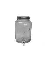 Γυάλα με καπάκι inox & βρύση 19Χ32 8L