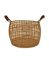Καλάθι ψάθ.paper φυσικό μπουλ Φ37Χ27