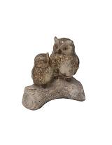 Κουκουβάγια σε κλαδί κεραμ.