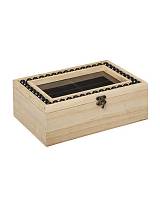 Μπιζουτιέρα ξύλινη SAFARI 24X17X9