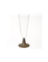 Ποτήρι σαμπάνιας πλαστ.διαφ. σ/8