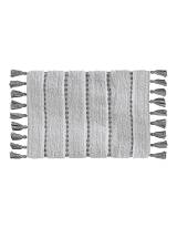 Χαλάκι μπάνιου βαμβ.πον πον γκρι 50Χ75