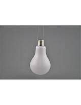 Λάμπα βάζο λευκό 17εκ.