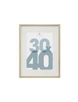 Κορνίζα ξυλ.φυσική 30Χ40