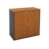 ΝΤΟΥΛΑΠΙ-Α Γραφείου Δίφυλλο, 2 Ράφια, Απόχρωση Dark Grey -Cherry Ε-00020379 ΕΟ124,6