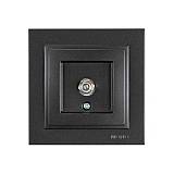 ΠΡΙΖΑ TV F CONNECTOR ΜΑΥΡΟ