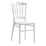 MILLS Καρέκλα PP Άσπρο - Στοιβαζόμενη Ε-00019144 Ε371