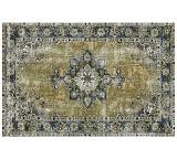 Χαλί με υπόστρωμα, σχ."Balouch", λαδί χρ.,120x180cm RC123