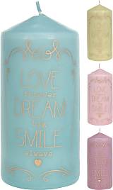 Κερί κορμός χρυσό print  CF978