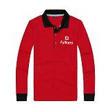 ΜΠΛΟΥΖΑ ΠΟΛΟ ΜΑΚΡΥΜΑΝΙΚΗ FYLLIANA UNISEX ΚΟΚΚΙΝΟ ΧΡΩΜΑ MEDIUM ΜΕΓΕΘΟΣ