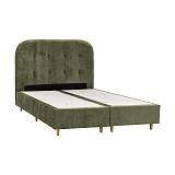 ΔΙΠΛΟ ΚΡΕΒΑΤΙ Fylliana New Amsterdam ΛΑΔΙ ΧΡΩΜΑ ΥΦΑΣΜΑΤΟΣ 160x208x124εκ (160x200)