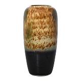 ΚΕΡΑΜΙΚΟ ΒΑΖΟ ΔΑΠΕΔΟΥ Fylliana FLΜ5026 ΚΑΦΕ-ΓΚΡΙ ΧΡΩΜΑ 26x50εκ