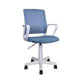 ΚΑΡΕΚΛΑ ΓΡΑΦΕΙΟΥ Fylliana FL5508 ΜΠΛΕ ΜΕ ΛΕΥΚΟ ΣΚΕΛΕΤΟ 50x51x95εκ