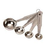 Μεζούρες - κουτάλια μαγείρων inox σετ 4 τεμ 05-377 NOVATEX