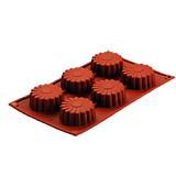 Καλούπι σιλικόνης 8 θέσεων στρόγγυλο 10-285 NOVATEX