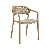 ΚΑΡΕΚΛΑ ΚΗΠΟΥ Fylliana Marion LATTE-ΚΑΦΕ ΧΡΩΜΑ 57x54x81εκ