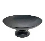 Κουπ από χυτό αλουμίνιο μαύρο χρ.,39x15cm IN228