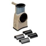 Χειροκίνητος περιστροφικός τρίφτης τυριών, λαχανικών και ξηρών καρπών "Misty" με 6 ανταλλακτικά 25cm