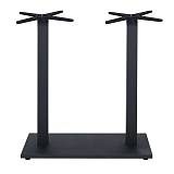 PRATO-W Βάση Τραπεζιού BAR 70x40cm H.108cm Μέταλλο Βαφή Μαύρο / 18,50Kg Ε-00023925 Ε0682,W